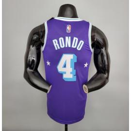 Maillot 2022 75th ANNIVERSAIRE Rondo #4 Lakers City Edition
