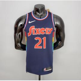 Maillot 2022 Embiid #21 76ers Royal