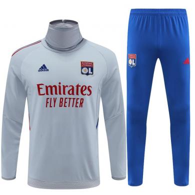 SURVÊTEMENTS Entrenamiento FC Lyon Gris Claro Cuello Alto 22/23 Enfant