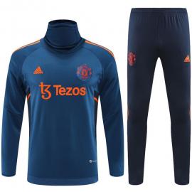 SURVÊTEMENTS Entrenamiento FC Manchester Unido Bleu 22/23 Enfant