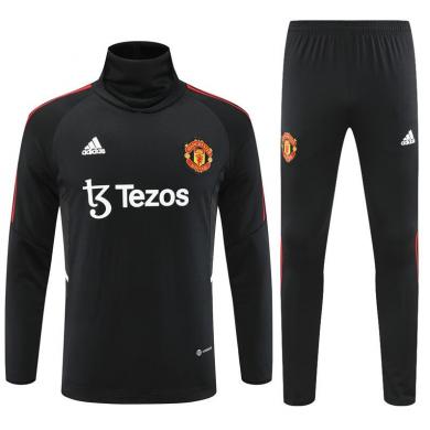 SURVÊTEMENTS Entrenamiento FC Manchester Unido Noir 22/23 Enfant